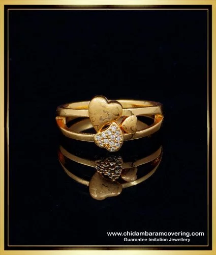 Ladies Plain Gold Ring 22K Purity – Welcome to Rani Alankar