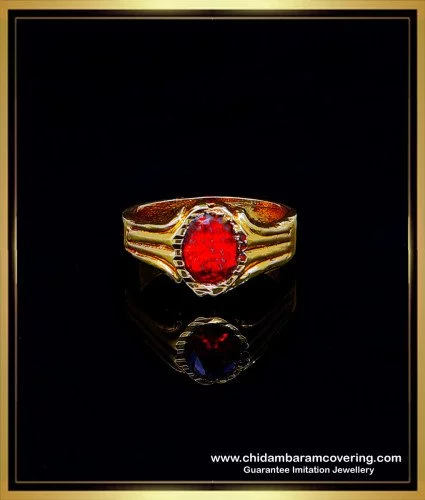 Coral Finger Ring | Exotic India Art