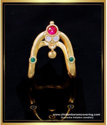 RNG430 - Traditional Stone Impon Vanki Ring Designs Gold Model