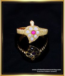 RNG439 - Attractive Leaf Design Women Original Panchaloha Ring