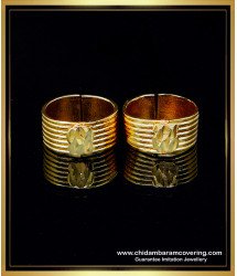 RNG456 - Bridal Wear Impon Toe Ring Gold Design for Wedding